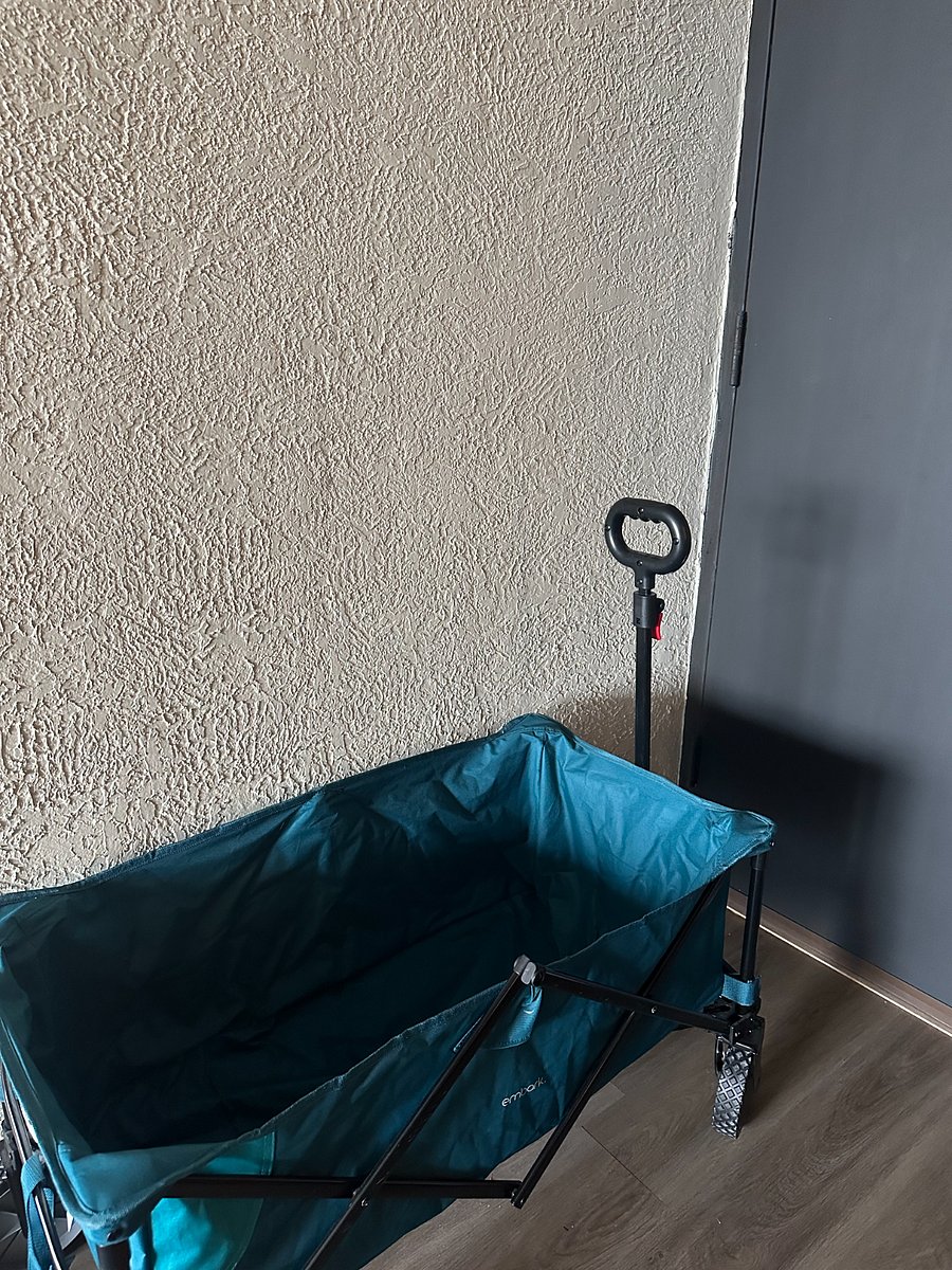 Cart for transporting materials, groceries, etc.