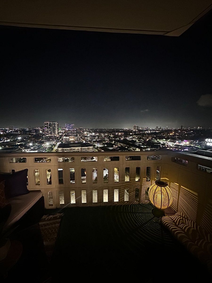 City views at night.