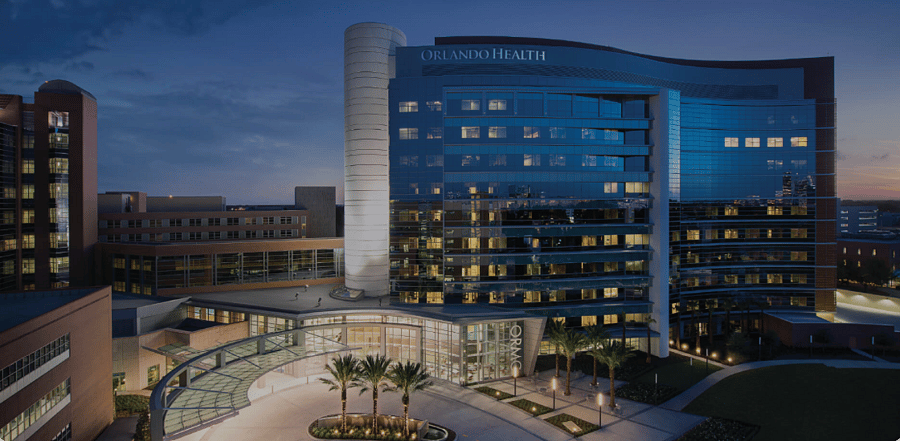 Conveniently located 5 minutes from Orlando Health, Winnie and Arnold Palmer hospitals.