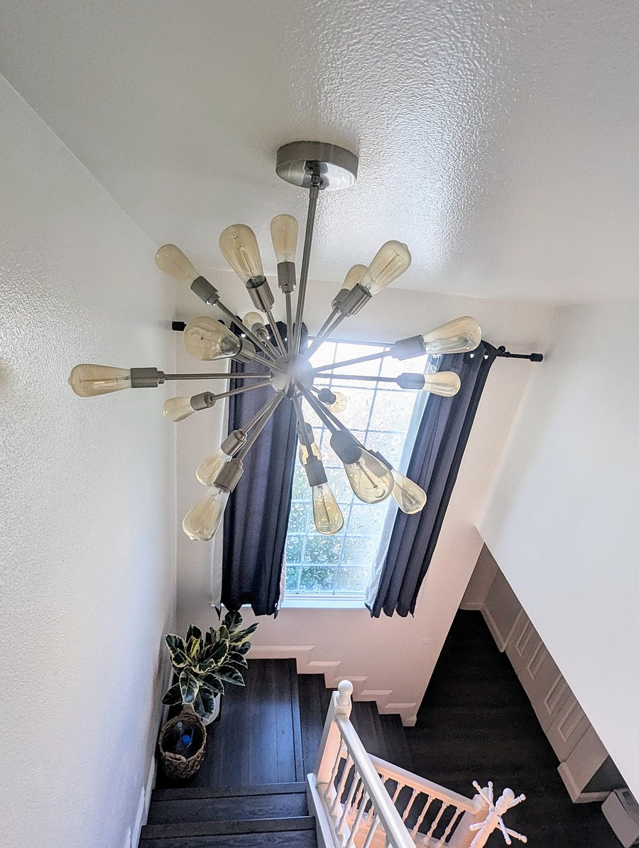 Hallway and stairwell