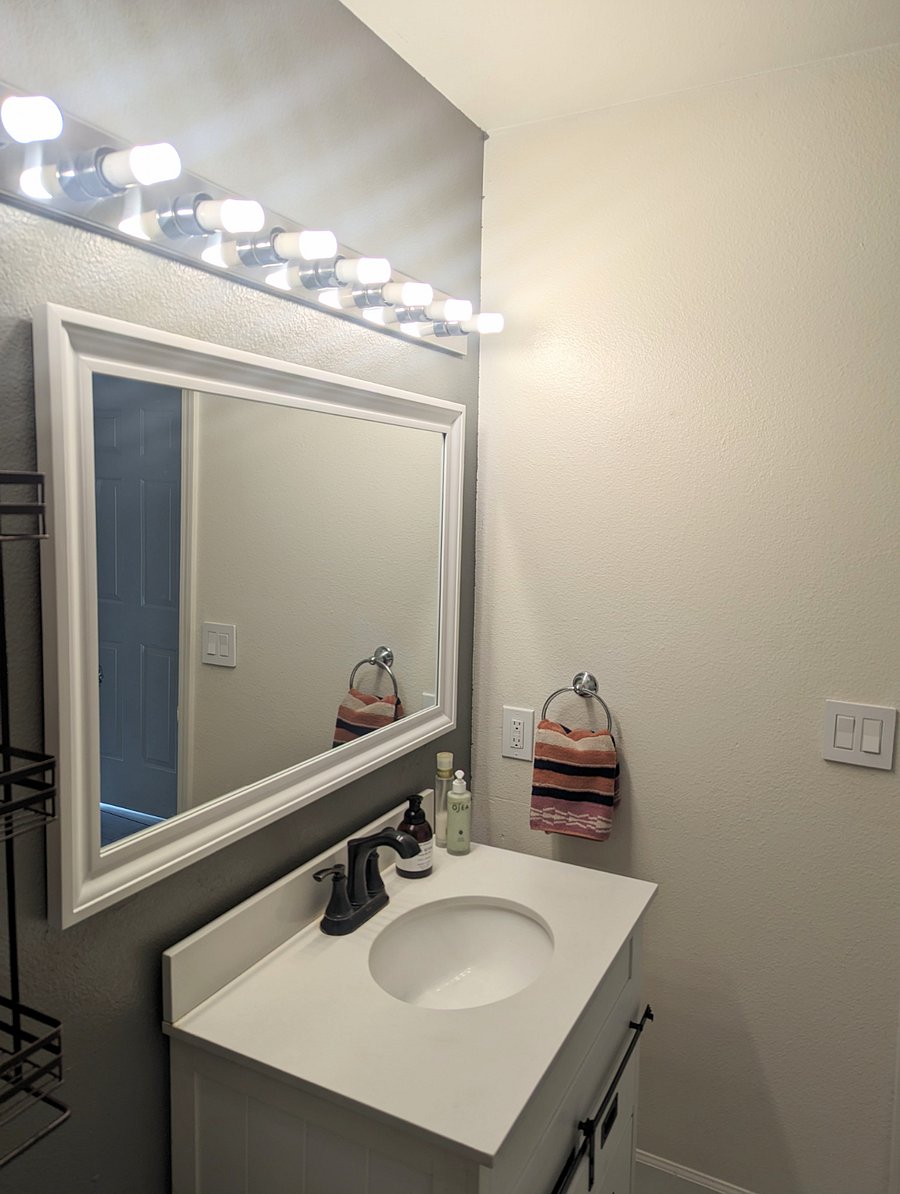 Shared upstairs full-bathroom (next to private bedroom)