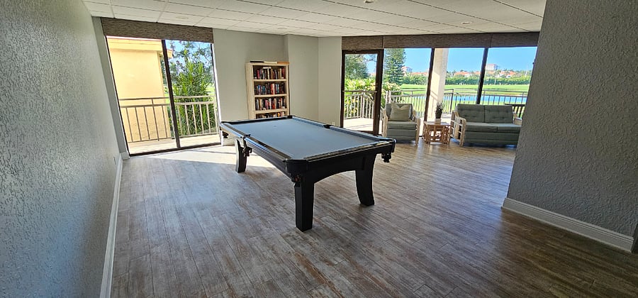 Enjoy a game or two of pool