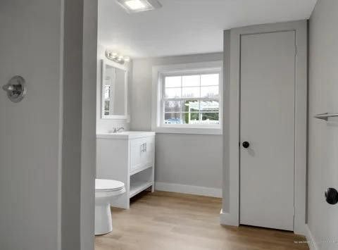 Downstairs Bathroom with shower only