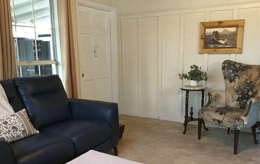 Living room entry