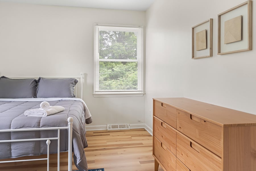 All bed & bath linens provided for your extended stay.