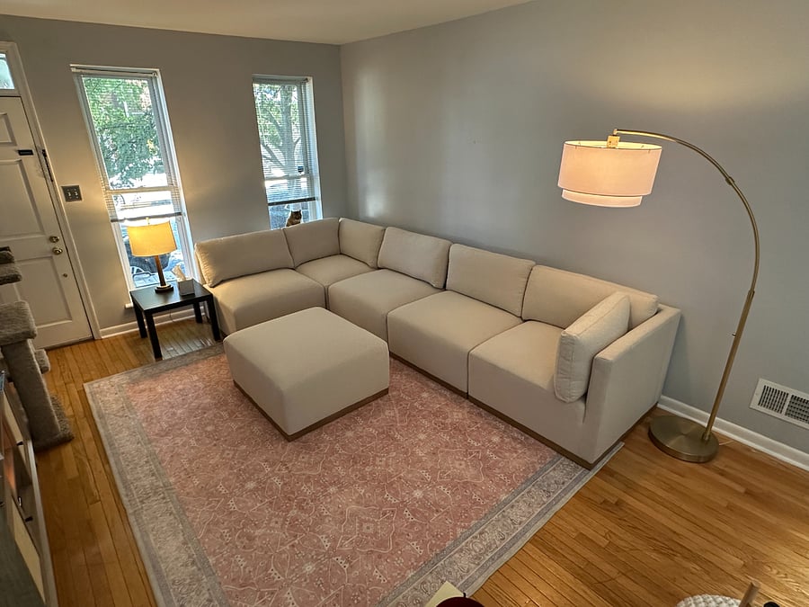Shared Living Room and Front Door