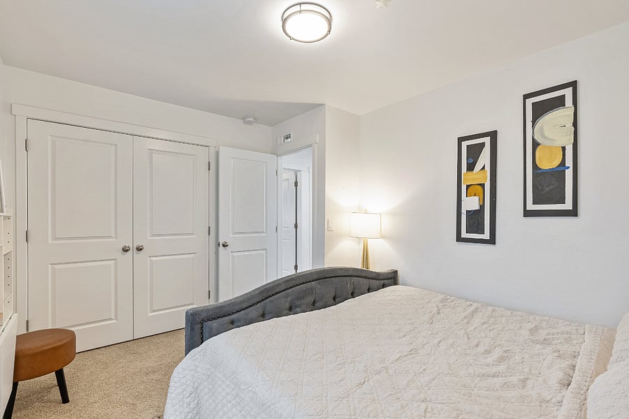 Bedroom #1 - Large closet with tall dresser. 