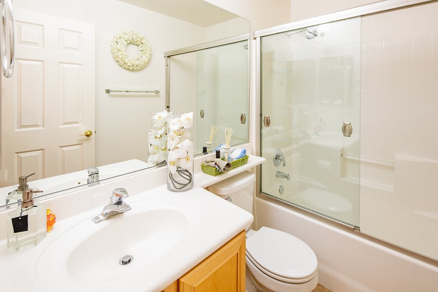 Guest Bathroom Shower Tub Combo