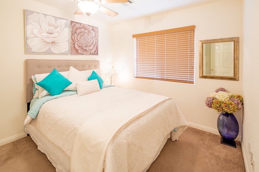 Queen size guest bedroom