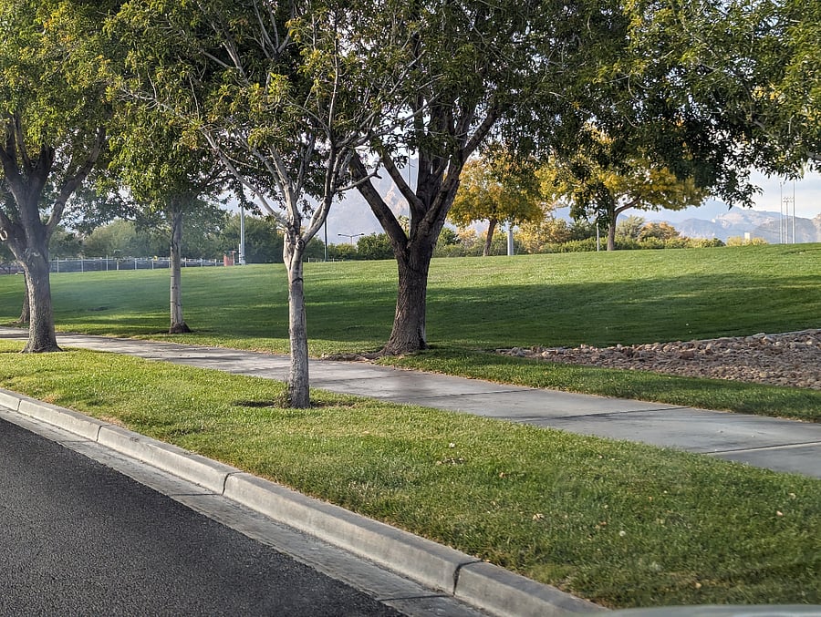 Beautiful park about a 2 minute drive, 10 minute walk.