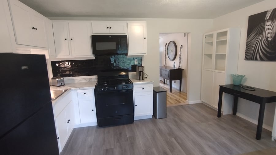 New Appliances in kitchen