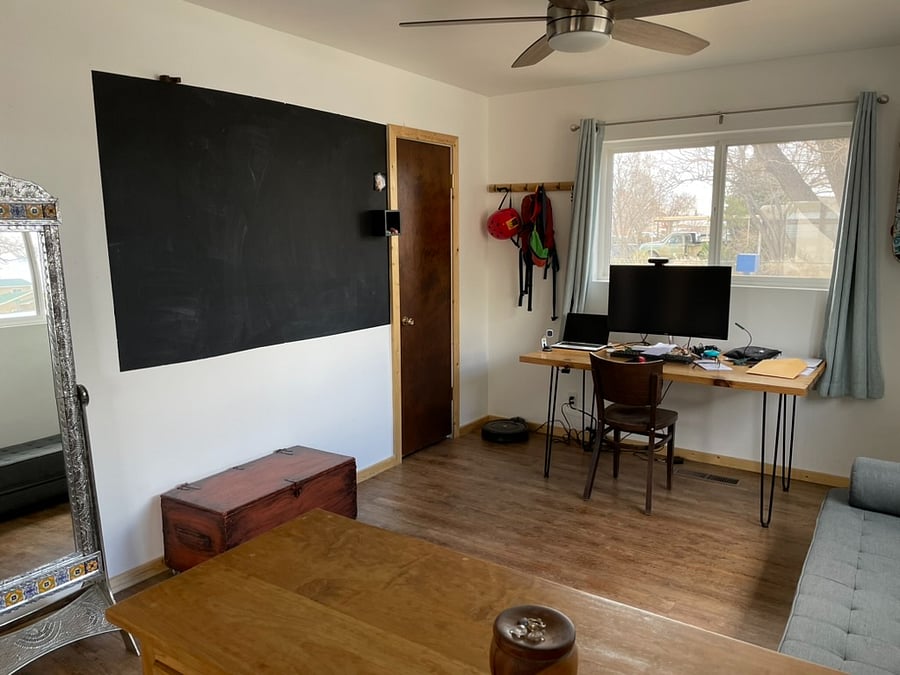 Primary bedroom office