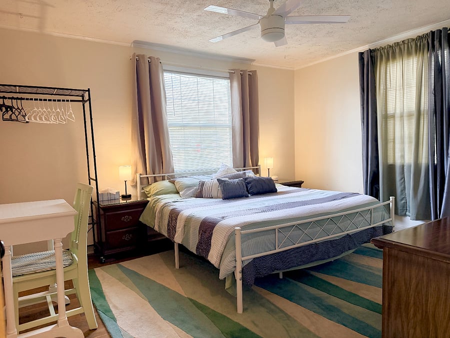King bed