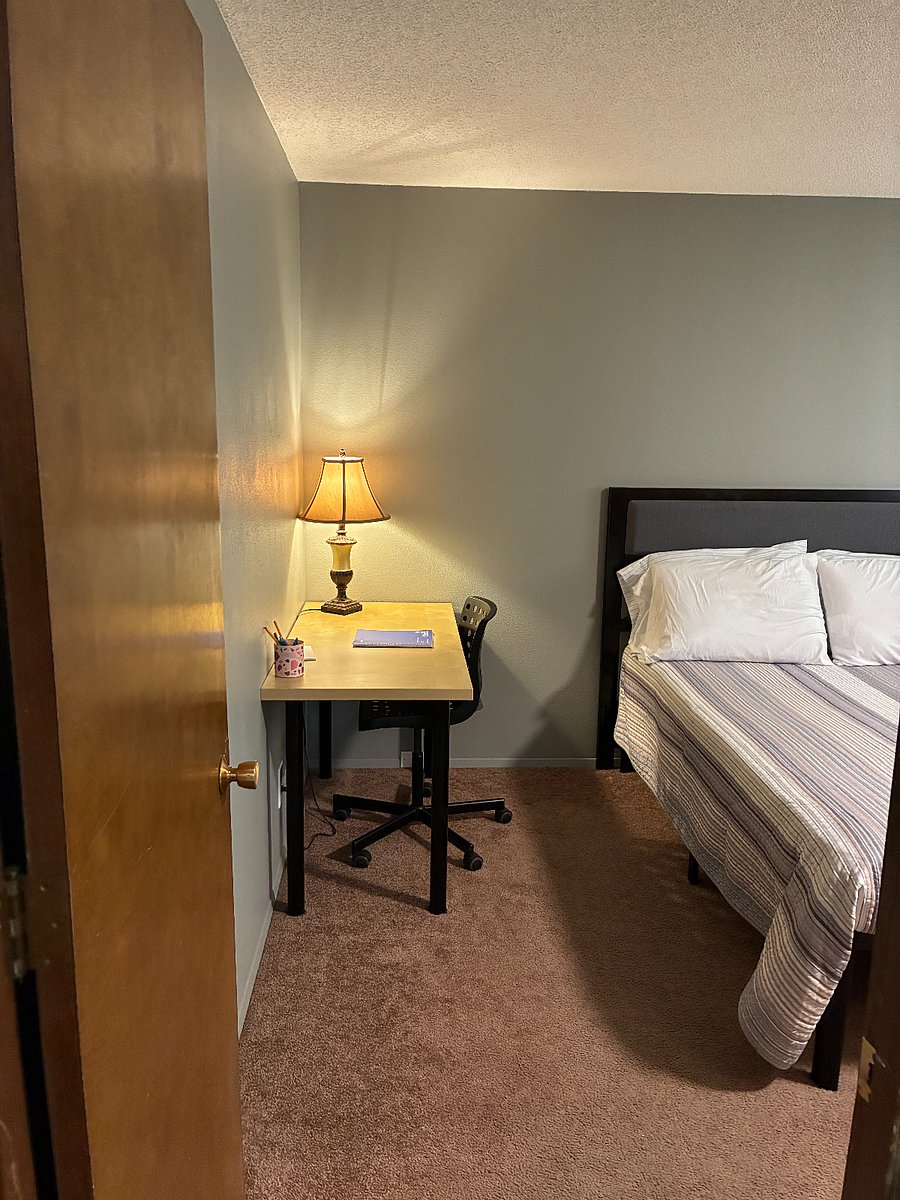 Dedicated workspace/Second bedroom