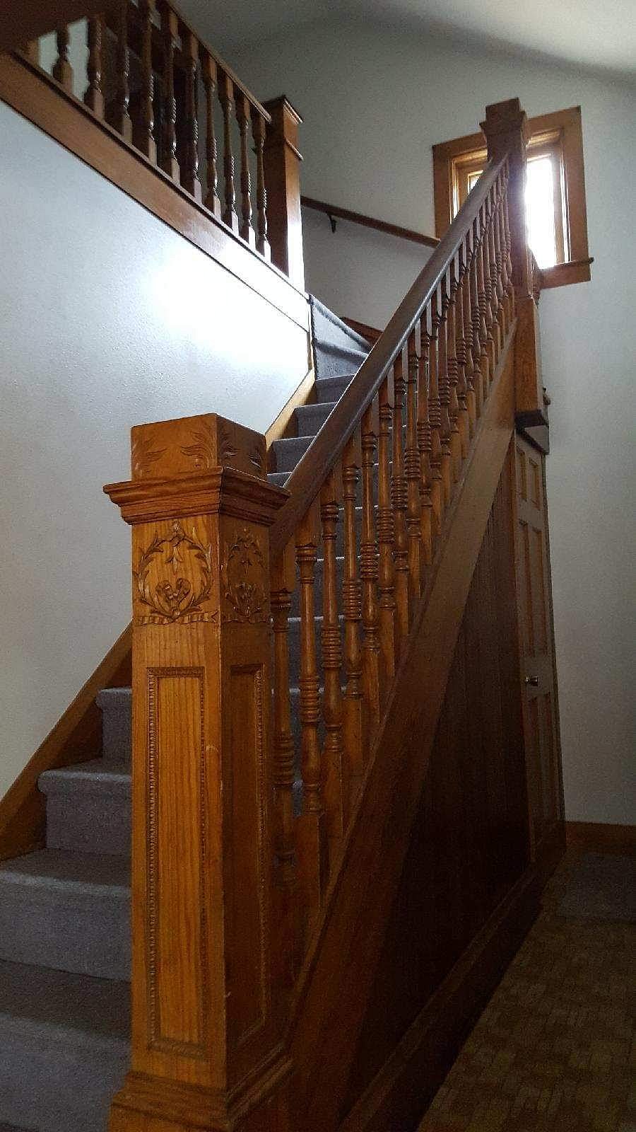 Stairs to second level