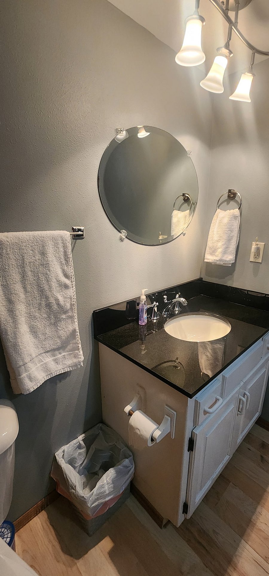 Basement bathroom