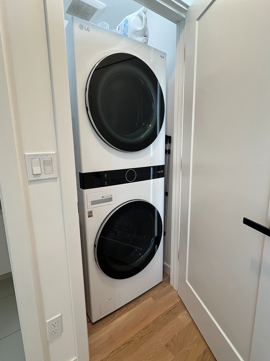 Full size washer and dryer