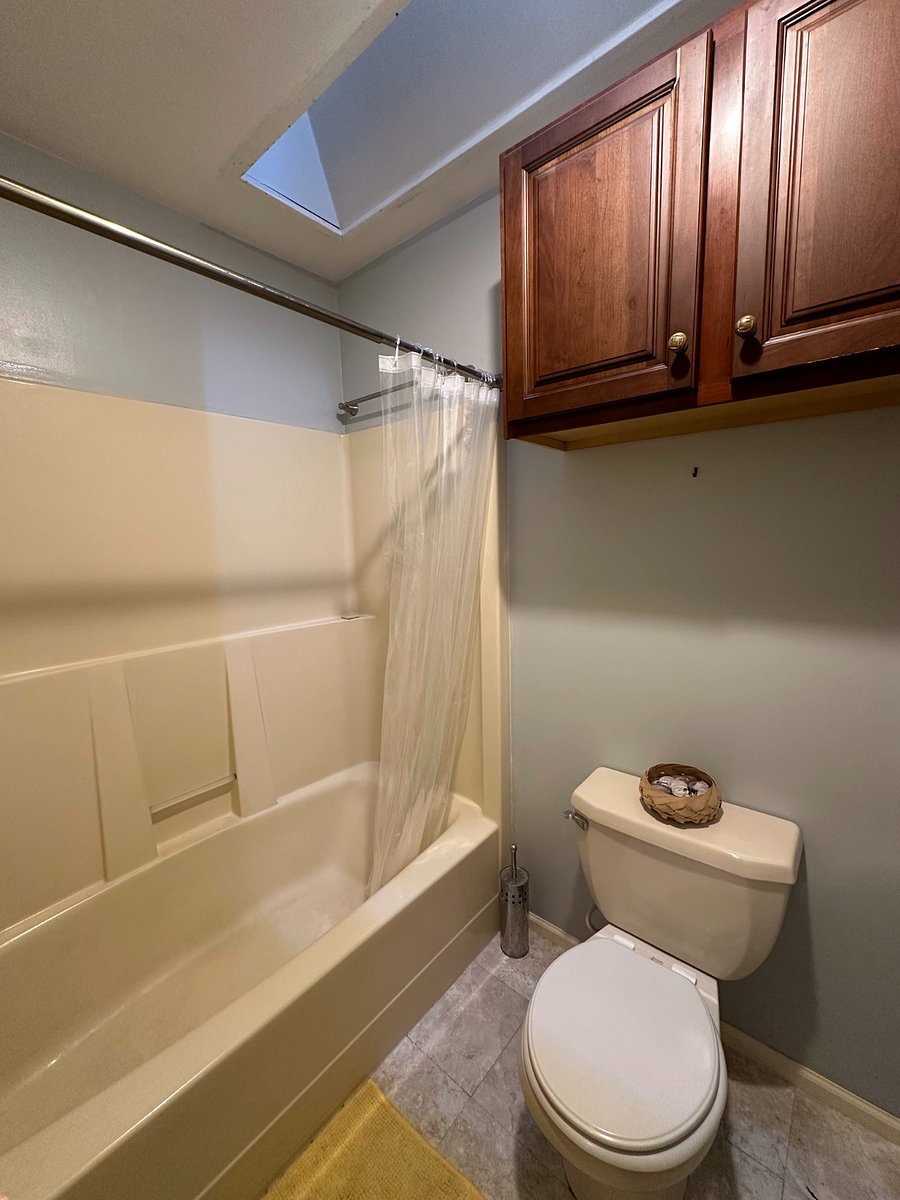 The main bathroom