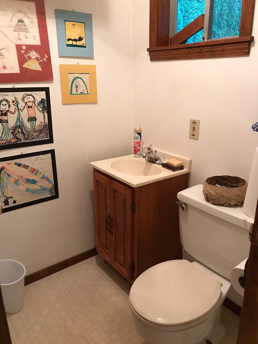 half bath off the laundry