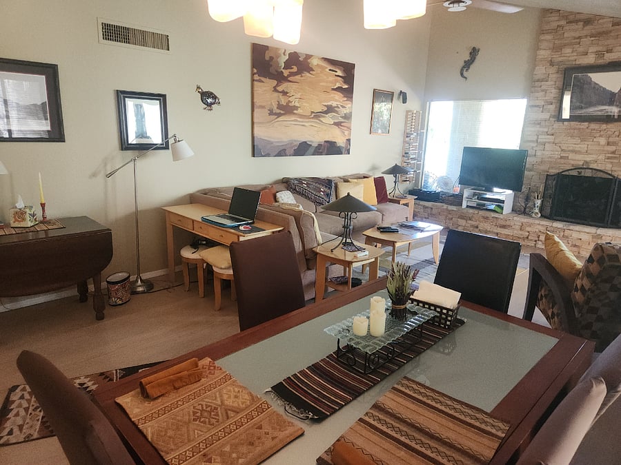 Combo Dining & Living room