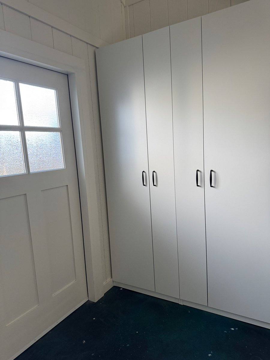 New closets. Adding one more section