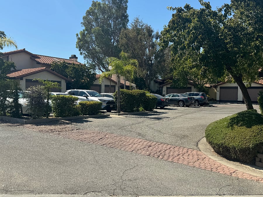Parking lot available to residents and guests