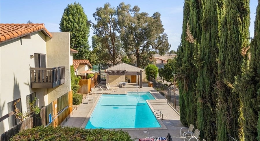 Gated community pool
