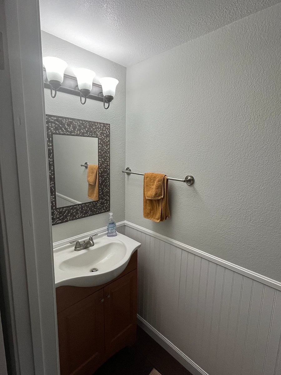 Downstairs bathroom.