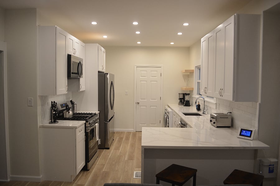 Full kitchen....with washer, dryer, and all you need to be and feel like in your home