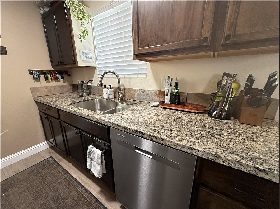 Marble counter top