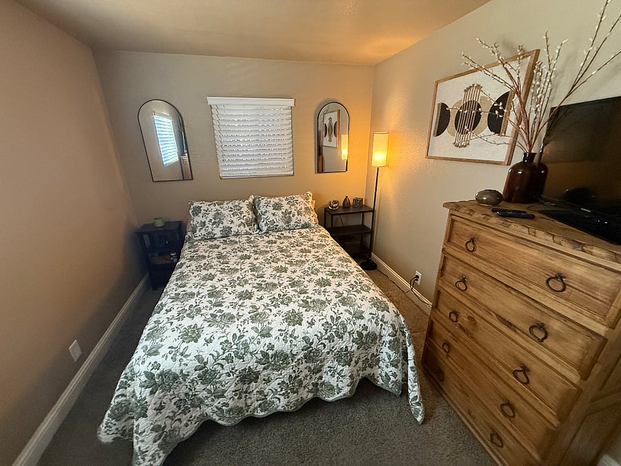 Primary Bedroom with smart tv