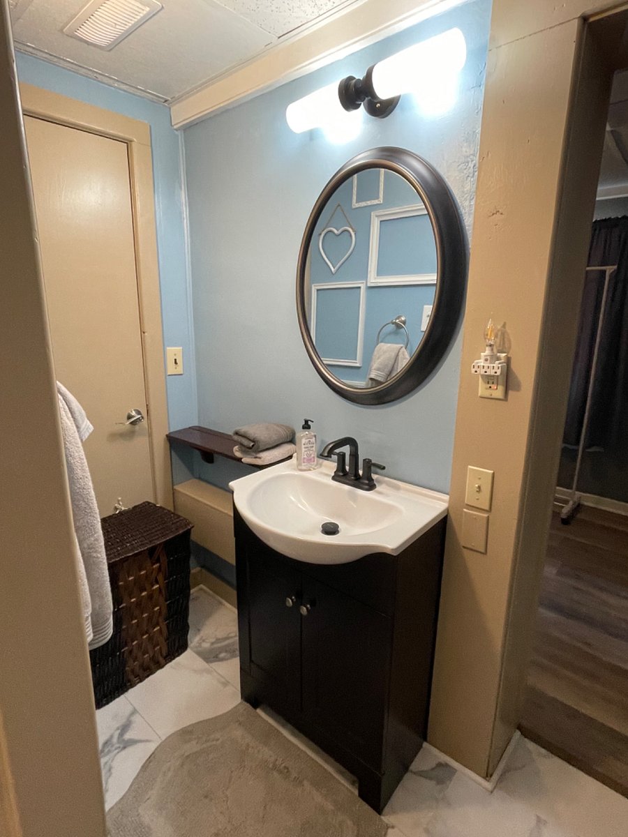 New 2024 vanity area.