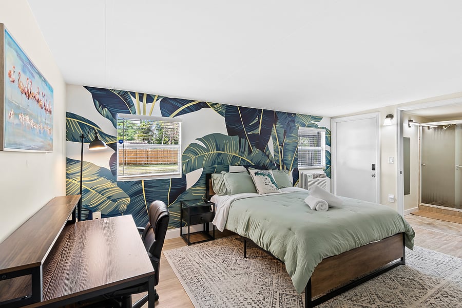 Private room with ensuite and own entrance 