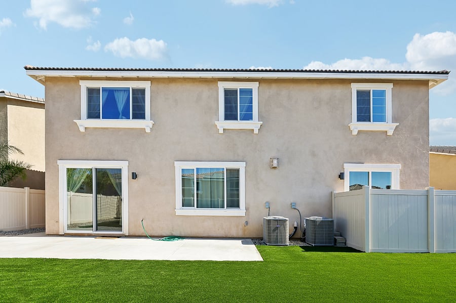 A well-maintained backyard designed to make every guest feel at home!