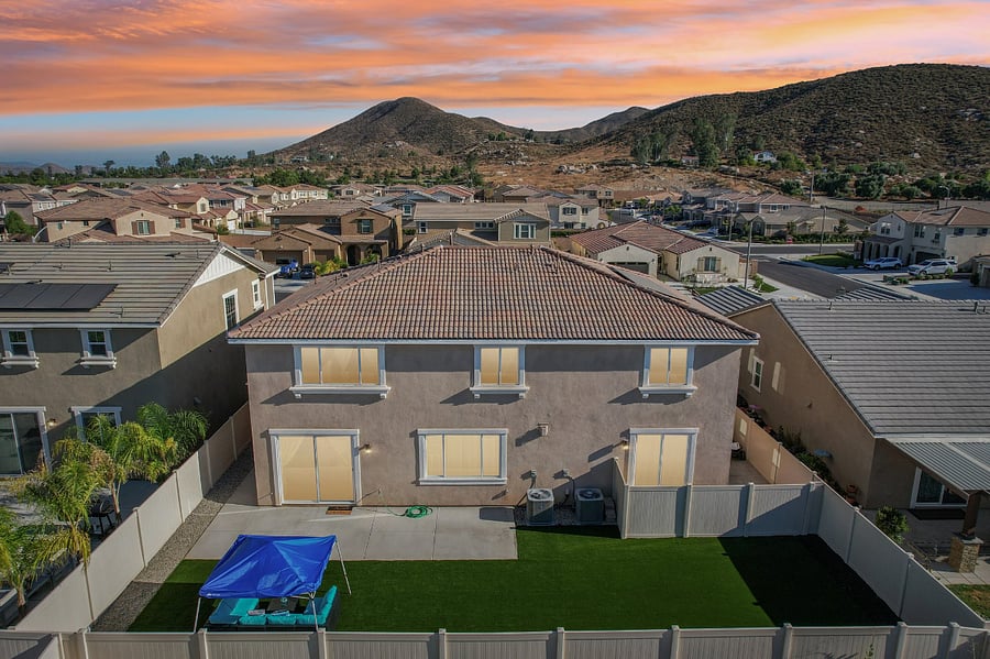 Enjoy the inviting exterior and beautiful surroundings.
