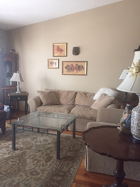upper living area