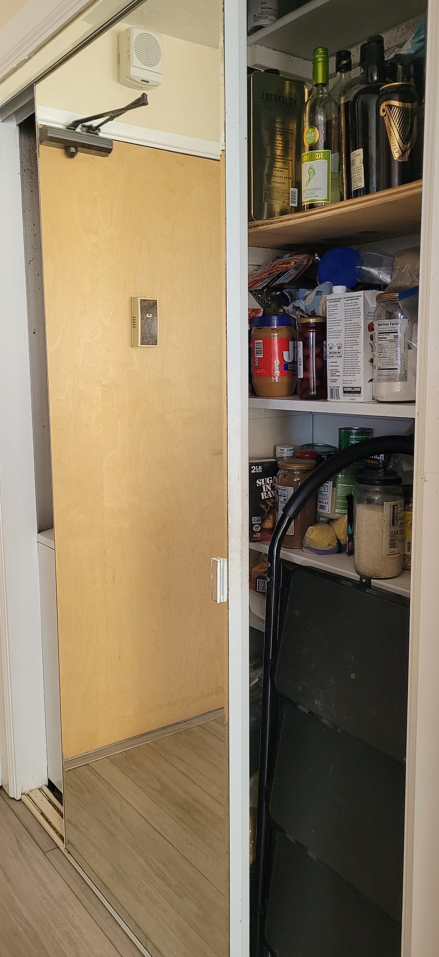 Food storage closet