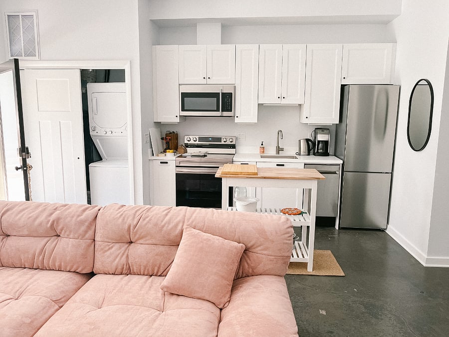 Full washer dryer in unit