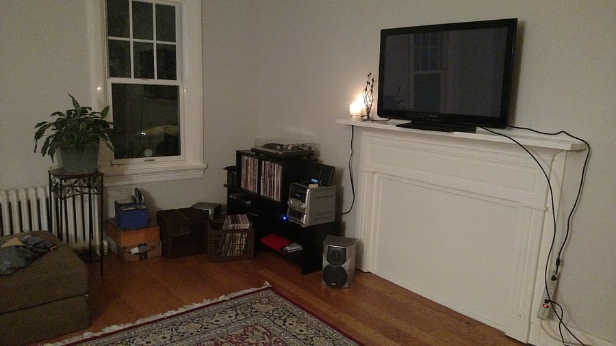 Living room - front (main common area, opposite of couch)
Picture was taken a few years ago when I first moved in. It is more decorated now.