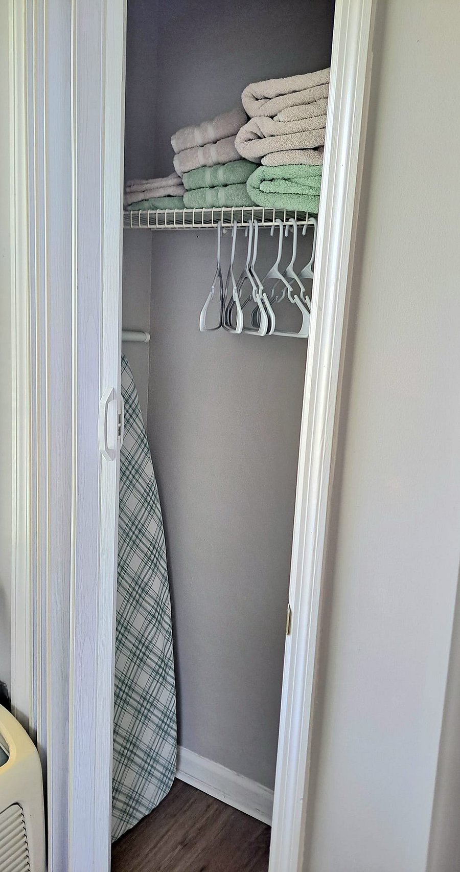 Full Sized Ironing Board and Iron