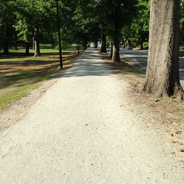 Lakebottom Park, two blocks away