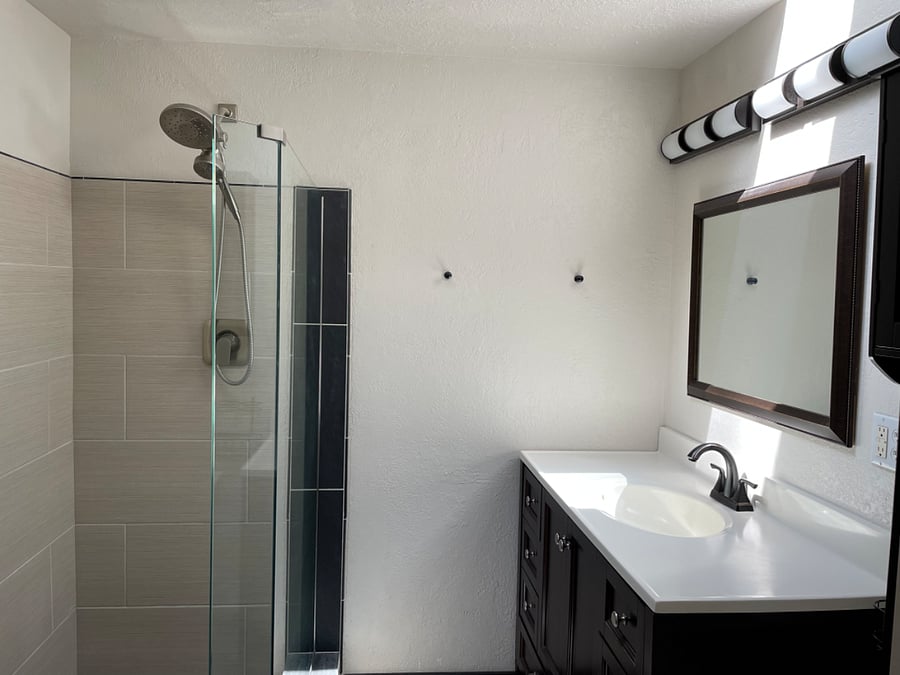 Master bathroom