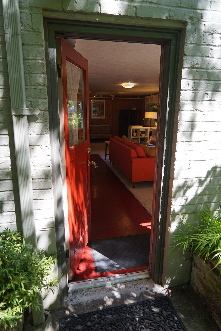 Private entrance