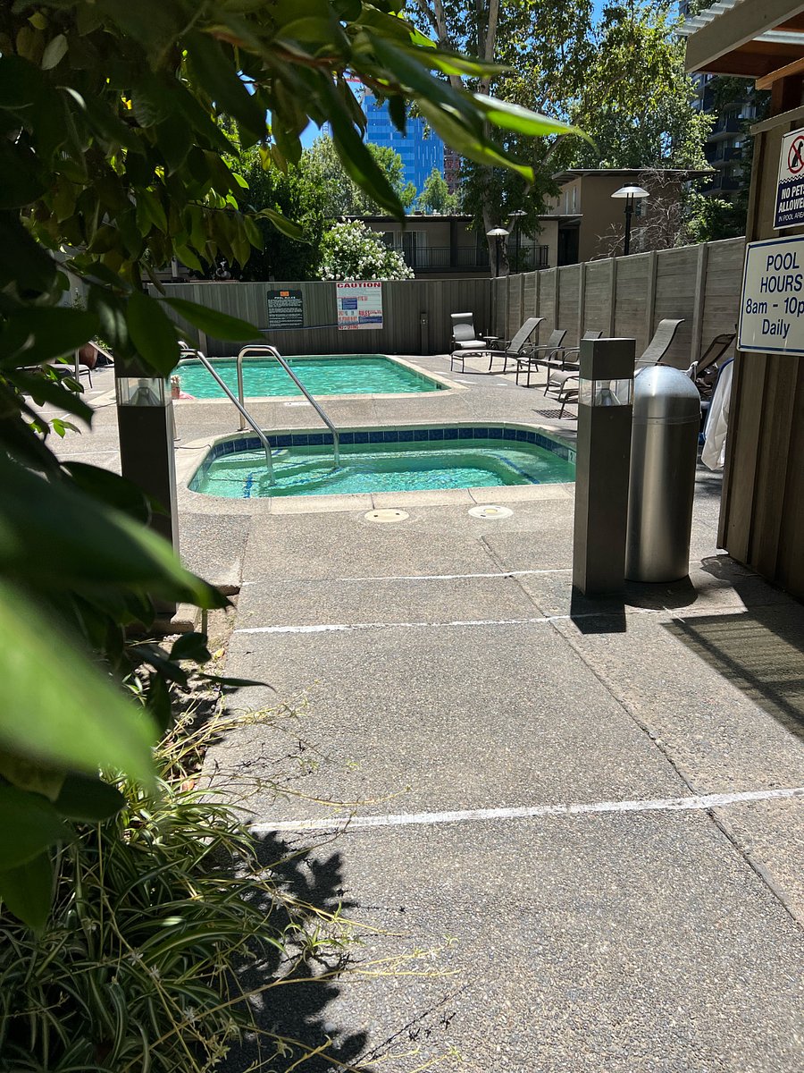 Pool and hot tub.