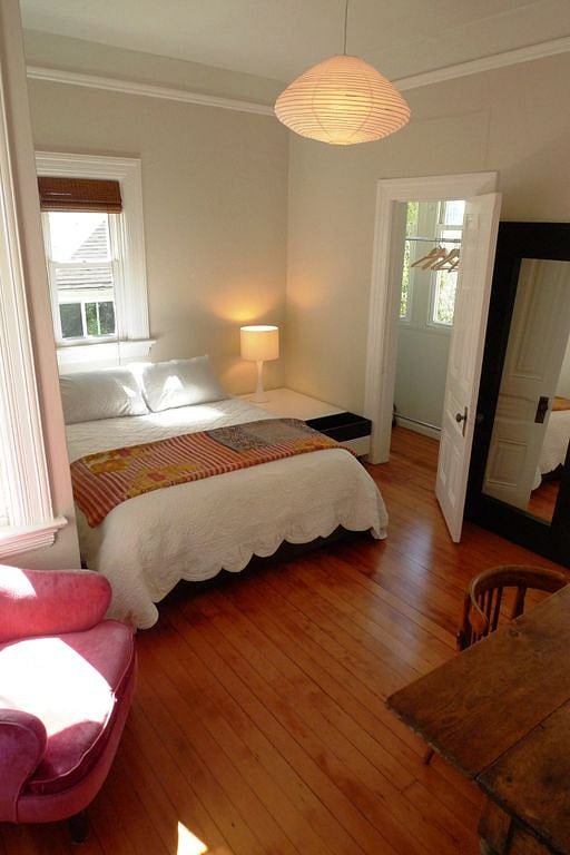 Bedroom in the back of the house