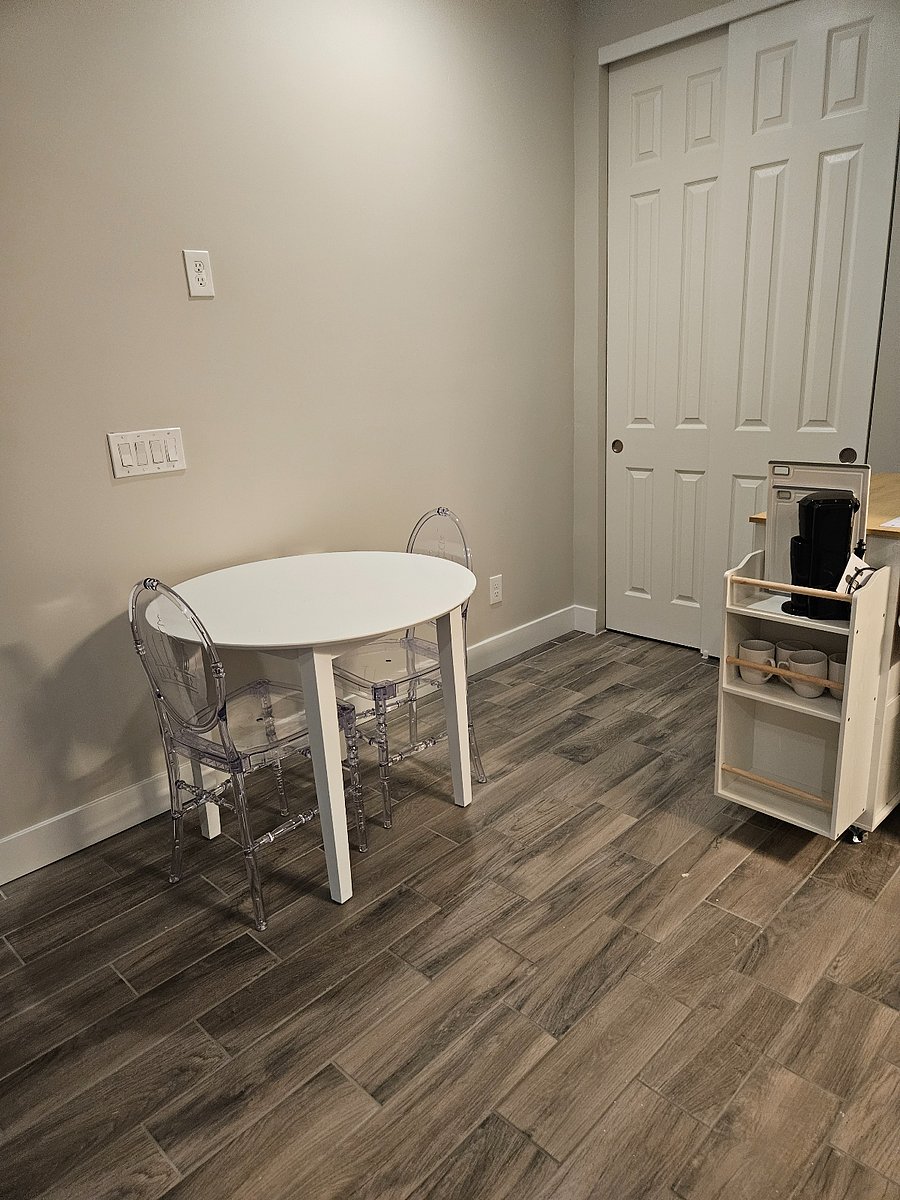 dining table and chairs