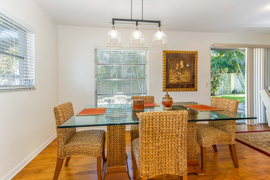 Formal dining room