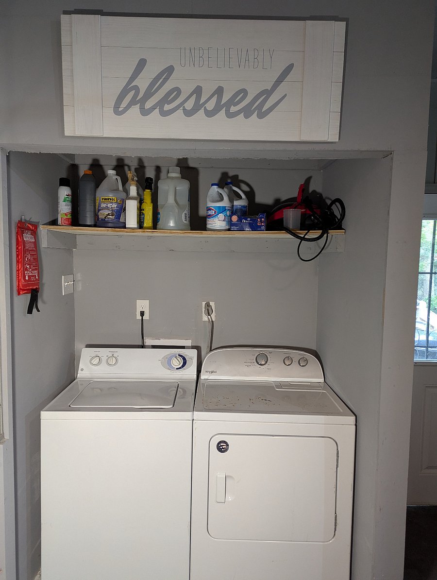 Laundry area