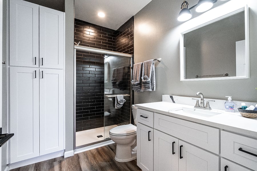 Master bathroom
