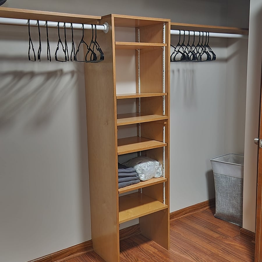 Master Bedroom - Closet Space.